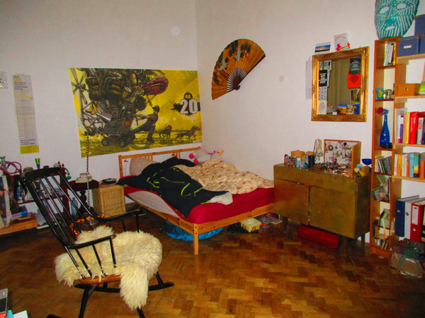 Hey,<br />I let my room while I am travelling through Europe. The room is quite  San Sebastián, Spain central and big room in shared apartment Private room in rental unit vacation rental 19505327
