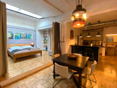 Loft Apartment Nr9 rechts im ehemaligen Werkstatt Gebäude des Großvaters. Die Wo Vienna, Austria #9R Großvaters' Werkstatt - 80m² Loft Entire loft vacation rental 40946617
