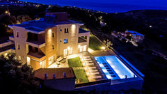 Impressive newly built three-storey Villa of 11 bedrooms can accommodate large g Rethimnon, Greece Luxury Villa Oasis, 11 bedrooms Private pool & jac Entire villa vacation rental 49623345