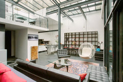 Contemporary artist loft 200m2 in very lively and trendy district near shops, ba Paris, France SPACIOUS ARTIST LOFT PARIS CENTER 200sqm 4BR Entire loft vacation rental 10425414