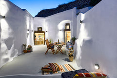 Villa Agalitsa ("hug," in Greek), is just 250 meters away from Santorini’s famou Greece Stylish Cave House Villa with Garden Courtyard Cycladic home vacation rental 53729505