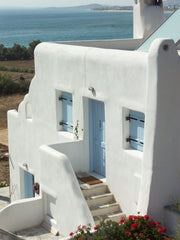The houses are built on the slopes of the beautiful Orkos above the Karades bay, Greece KARADES HOUSES -MEDUSA 45M2 Cycladic home vacation rental 10974708
