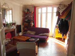 Une chambre (avec salle de bain privative) se libère pour quelque temps dans not Paris, France Chambre dans colocation Metro "Place de Clichy" Private room in rental unit vacation rental 17941792