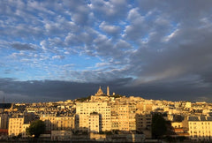 Fully equipped flat of 50 m2, 18th district. 12th floor of a residence with conc Paris, France Parisian cocoon, breathtaking view of Montmartre Entire rental unit vacation rental 16342858