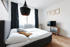 Make yourself like home at our stylish central studio, hosted by professionals f Prague, Czechia Beautiful Central Studio · Perfect for Couples Entire serviced apartment vacation rental 22246209