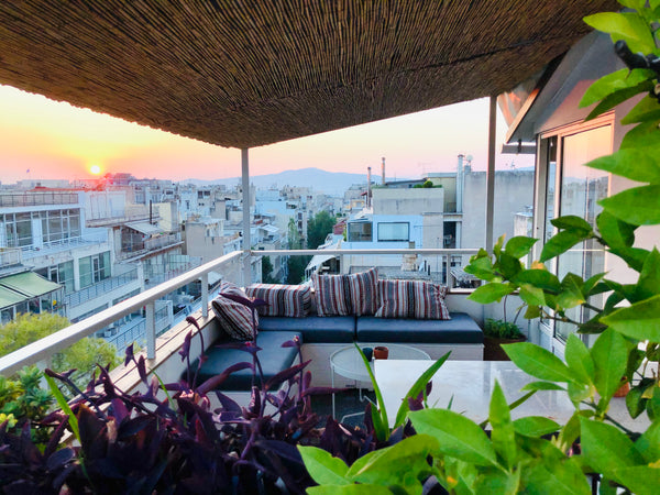 Welcome to our place!<br />The recently renovated space is an oasis in the heart Amsterdam, North Holland, The Netherlands Minimalist Studio with Acropolis view Entire rental unit vacation rental 34114128