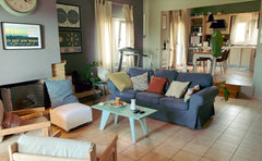 The house is located in Amnissos, a small neighborhood 200m away from the beach. Heraklion, Greece Sea view Indie house | Fully equipped 2BR w Garden Entire home vacation rental 3422352