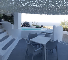 GeFr cave is a private cave with a private plunge pool and a shared bar area in  Thera, Greece GeFr   Dome   with  private plunge pool Dome vacation rental 38751251