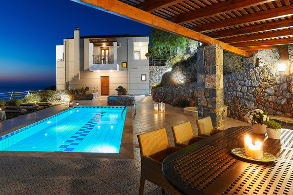 Okeanides Villas is a new complex of villas, consisting of four uniquely designe  Villa Pitho - Only 600m from the beach Entire villa vacation rental 51995902