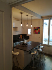 Joli 2 pièces (refait à neuf) au 1er étage sur cour, très calme , dispose d'une   Charming flat near Montmartre / Batignolles Entire rental unit vacation rental 16143050