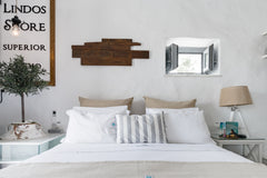 Unpack the Korres organic toiletries and turn on the massage jets in the free-st Lindos, Greece Lindos Shore Superior Studio on World-Famous Beach Entire rental unit vacation rental 11839245