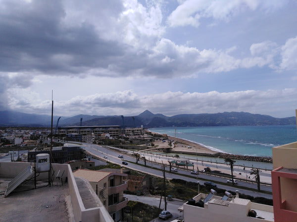 είναι ένα στούντιο πολύ ωραία θέα στο roof garden το σπίτι έχει πίσω μπαλκόνι κα Heraklion, Greece Studio δίπλα στη θάλασσα με roof garden   3 Entire condo vacation rental 33443350