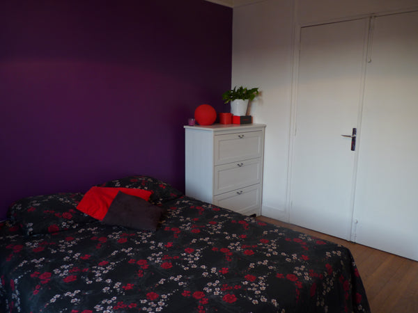 The flat is located on top of 