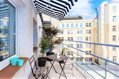 New spacious studio in the 5th floor and the terrace to the inner court. It prov Prague, Czechia Studio in center with a terrace Entire rental unit vacation rental 26107662
