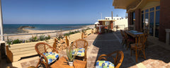 Convenient two floors beach front Villa with huge outdoor terrace with stunning  Heraklion, Greece Sunterra Villa Entire villa vacation rental 41876976