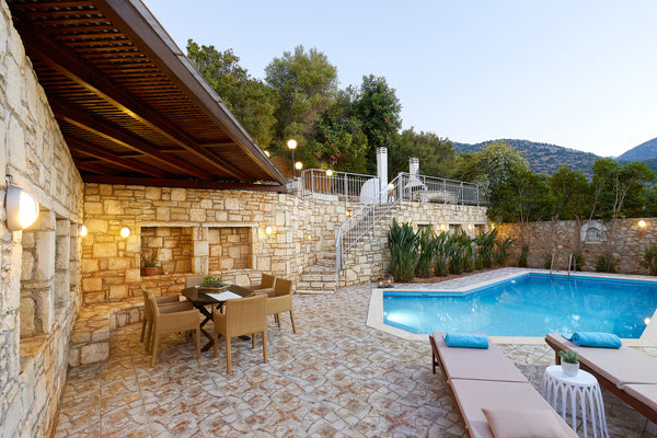 Okeanides Villas is a new complex of villas, consisting of four uniquely designe  Villa Dioni - Only 600m from the beach Entire villa vacation rental 51952734
