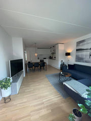 Welcome to our lovely and cozy apartment, placed in Sluseholmen on 2th floor wit Copenhagen, Denmark Modern high-end apartment with seaview Entire condo vacation rental 50760277