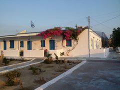 A private green area next to the famous black beach of Perivolos.<br />Tranditio Thira, Greece Glaros Beach double room Entire rental unit vacation rental 10699356