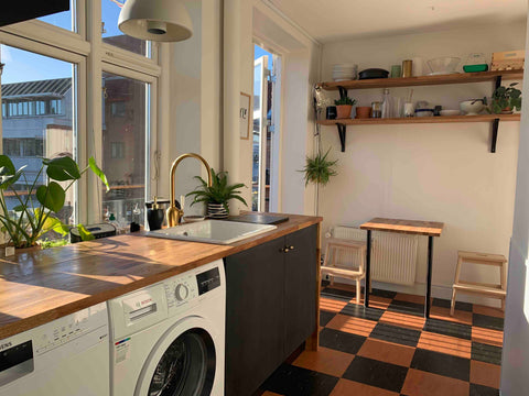 Best location! <br />Charming apartment with sunny balcony on the 4th floor at V Copenhagen, Denmark Vesterbro with sunny balcony Entire condo vacation rental 19372479