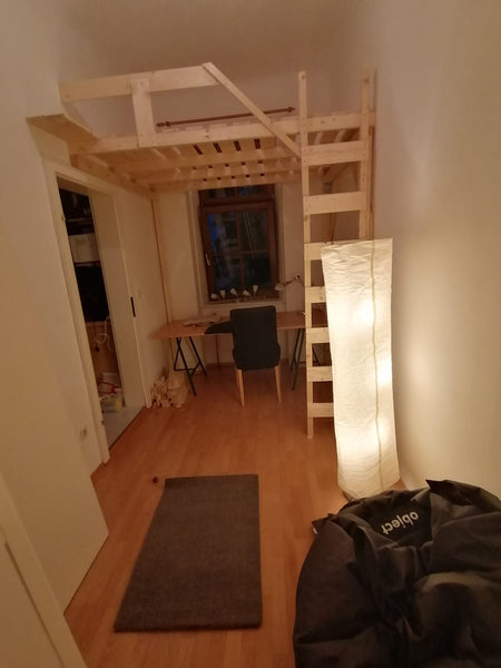 Die Wohnung ist ruhig gelegen und das Zimmer ist zum Innenhof ausgerichtet. In d Münster, Germany Gemütliches Hochbettzimmer Private room in rental unit vacation rental 40490659