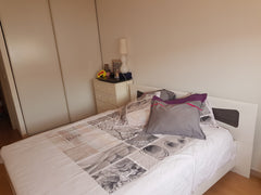 Vous disposé d'une chambre avec un grand lit possibilité d'avoir des rangements  Bruges, France A la maison Private room in condo vacation rental 36638517