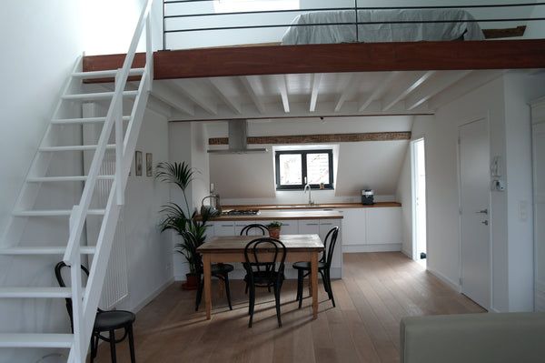 <b>The space</b><br />Completely renovated, tastefully decorated and comfortable Brussels, Belgium Charming Studio with a Mezzanine Entire rental unit vacation rental 1208994