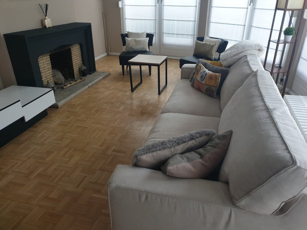 Hébergement élégant parfait pour votre séjour à Bruxelles. Il se compose de 2 sa Brussels, Belgium A large spacious flat w/ private parking & garden Entire rental unit vacation rental 53843585