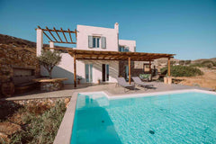 Built in 2019, Anemolia villa has a fresh new appeal, offering simple minimalist Thera, Greece Elysian Villa Ios Entire villa vacation rental 40531933