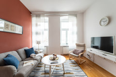 Our 1BR home with balcony is located in a serene residential quarter, few steps  Vienna, Austria Enjoy the convenience of a 1BR home with balcony Entire serviced apartment vacation rental 556178289154179778