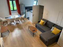 Magnificent 2 Bedroom Duplex on the top floor (with elevator!) Of a mansion loca Uccle, Belgium Duplex in Louise Entire rental unit vacation rental 44041313
