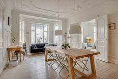 Beautiful and bright 1800sqf apartment with stucco ceilings on the 2nd floor. <b Copenhagen, Denmark Huge apartment with balcony close to City center Entire rental unit vacation rental 1031796