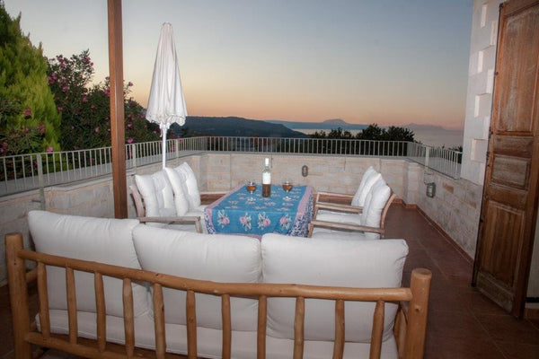 LOTUS villa is a stylish newly built villa with private pool and lawn garden wit Prines, Greece LOTUS villa in Prines, pool, sea view, near beach. Entire home vacation rental 2330072