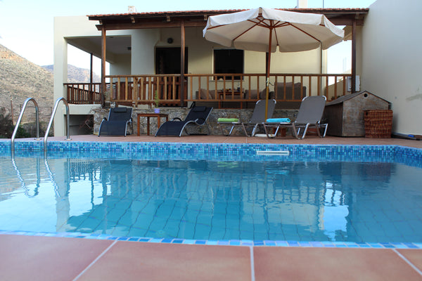 Our house is ideal for families with kinds, couples, friends. The pool, the gard Chania, Greece Chania Felia1 Private home/ private pool/seafront Entire home vacation rental 17105587