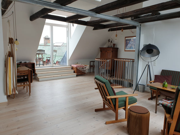 This two floor apartment is perfect for a trip to Copenhagen. Located in the tre Copenhagen, Denmark Penthouse in Nørrebro Entire loft vacation rental 3509355