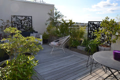 Mon appartement à la décoration contemporaine bénéficie d'une grande terrasse pa Bruges, France APPARTEMENT AVEC TERRASSE Entire rental unit vacation rental 6610406