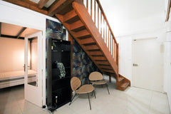 Room of 12m², fully furnished. It has a double bed (140x190) and a bedside table  Bright and cosy room - 12m² - LY04 Private room in rental unit vacation rental 624925314961657583