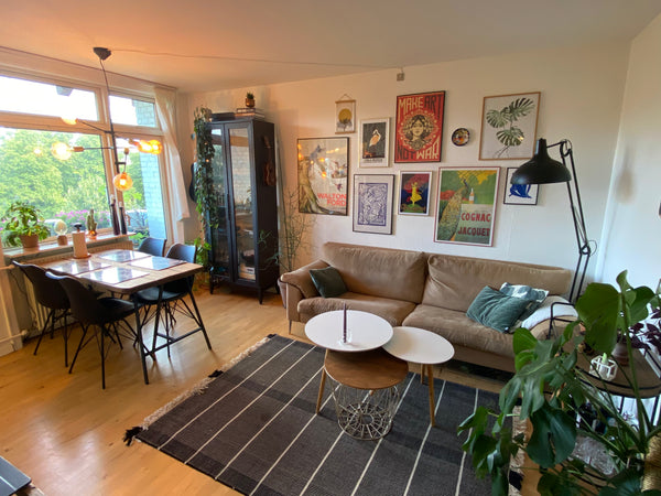 Cozy two-roomed apartment on the top floor with two balconies and a fantastic vi Copenhagen, Denmark Cozy apt. in the hip area of Nørrebro- 2 balconies Entire rental unit vacation rental 51428699