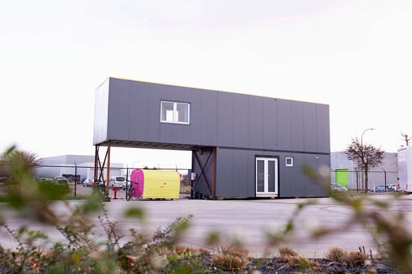 Our TinyHome was built 2 years ago on our company site in Wilrijk.<br />On the g Rumst, Belgium Cute and modern TinyHome (6pers) Shipping container vacation rental 557684126530263376