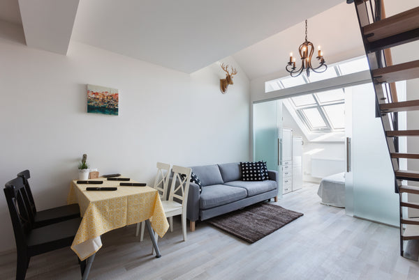 New top floor duplex apartment. Large bay windows with plenty of natural light,  Prague, Czechia 2 bedrooms & 2 bathrooms Center Apt Entire rental unit vacation rental 4882585