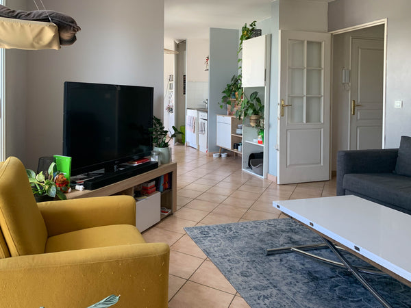 Appartement cosy avec balcon dans le centre lyonnais. <br /><br />Dans le 7ème a Lyon, France Cosy 40 m²  terrasse au cœur de Lyon Entire rental unit vacation rental 50542939
