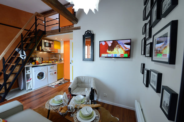 Located in a private residence in the heart of Paris nearby many museums, shops  Paris, France Gorgeous studio in the Marais Entire rental unit vacation rental 21581160