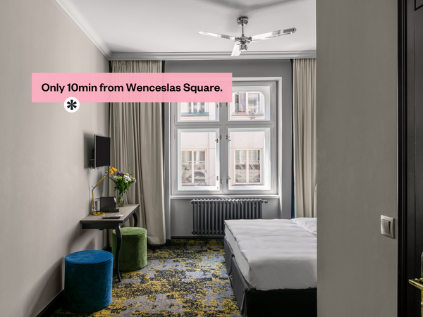 Large and fully equipped, the apartments have a comfy king size bed (180x200) an Prague, Czechia numa | Fancy room with bathtub in New Town Entire serviced apartment vacation rental 643893146840281427