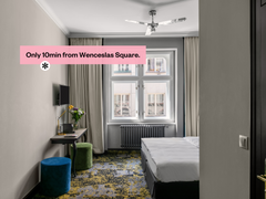 Large and fully equipped, the apartments have a comfy king size bed (180x200) an Prague, Czechia numa | Fancy room with bathtub in New Town Entire serviced apartment vacation rental 643893146840281427