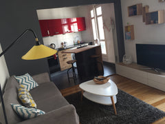 Bienvenue chez nous!<br />Appartement typiquement parisien avec une chambre comp Paris, France Appartement parisien proche Buttes-Chaumont Entire rental unit vacation rental 20658901