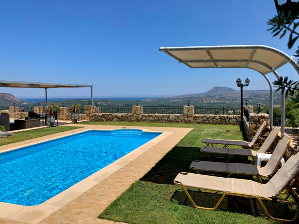 Cretan country life, sea view villa set in olive grove with pool. 9km from the b Stratford-upon-Avon, United Kingdom Villa Vangelis, Stylos, Crete Entire villa vacation rental 21574449