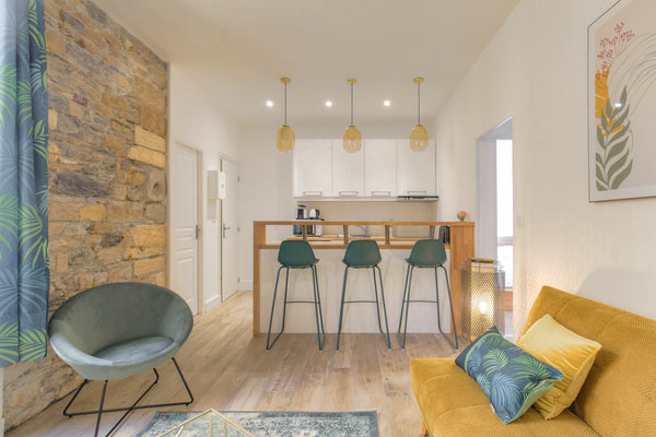 Beautiful 40sqm apartment in the heart of Lyon, tastefully renovated, with one d Lyon, France Superb apartment on the Presqu’île - Lyon Entire rental unit vacation rental 51688122