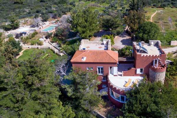 Living in this villa , is like a fairy tale since the shape and contracture of t Rethimnon, Greece Large Villa with private Pool★Children Area★BBQ Entire home vacation rental 5134450
