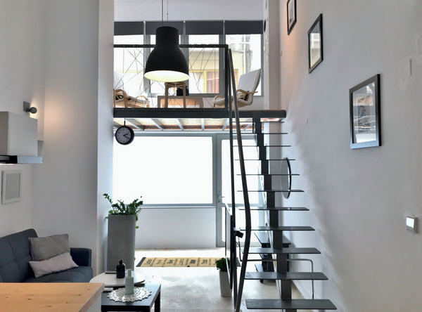 Downtown fully renovated independent loft, ideal starting point for exploring &  Heraklion, Greece Industrial 2-storey loft in the heart of Heraklion Entire rental unit vacation rental 34121290