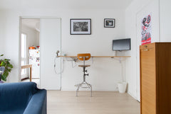 Appartement 1 pièce (32m2) et cuisine séparée, accès internet, au pied de Bellev Paris, France Beau Studio de 32m2 à Belleville Entire rental unit vacation rental 15466652