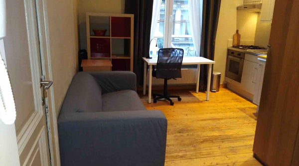 Gezellige studio met veel licht in rustige enkelrichting straat. <br />Keuken me Antwerp, Belgium Small studio 1 in Antwerp Center Entire rental unit vacation rental 45095220